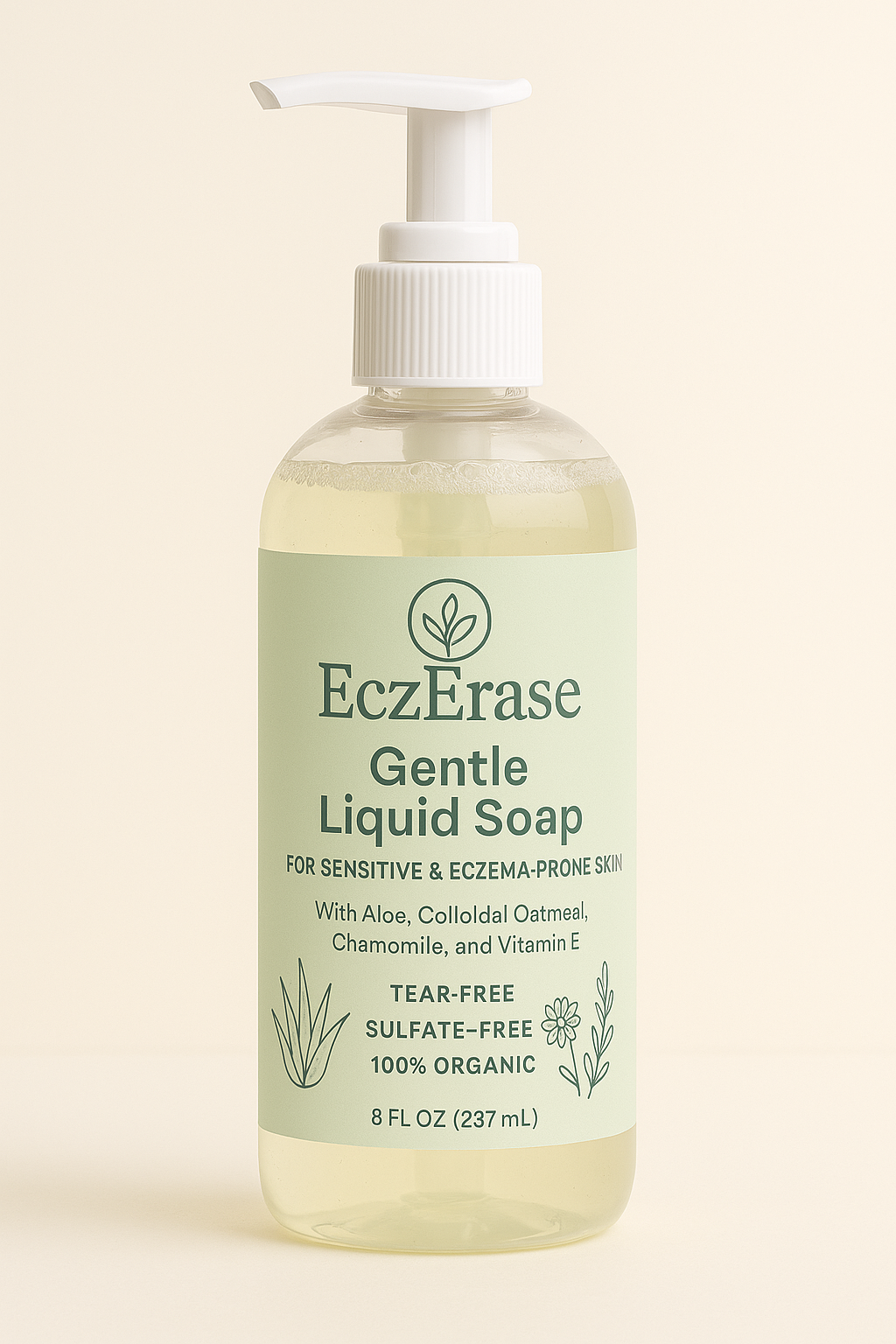 EczErase Gentle Liquid Soap