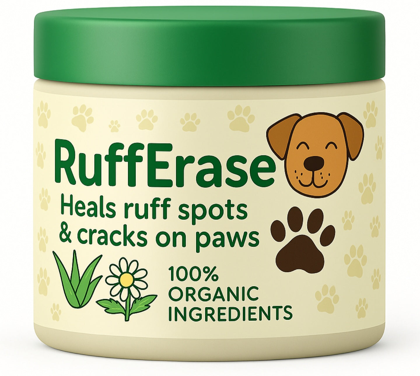 🐾 RuffErase – Paw Cream for Dogs