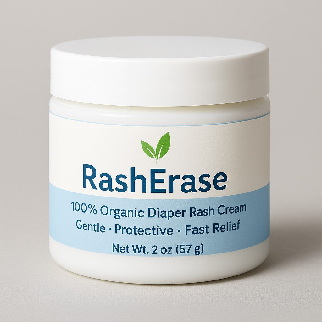 RashErase – Soothing Organic Diaper Rash Relief